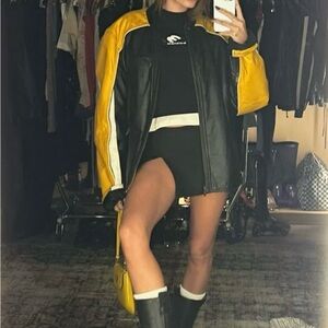 Vintage Wilson’s vintage moto jacket, as is